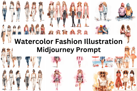 Fashion Watercolor Illustration: An Embroidery Review
