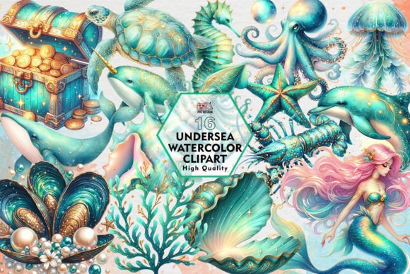 Undersea Watercolor Sublimation Clipart Review