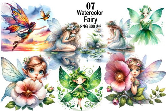Watercolor Fairy Clipart Illustrations Review